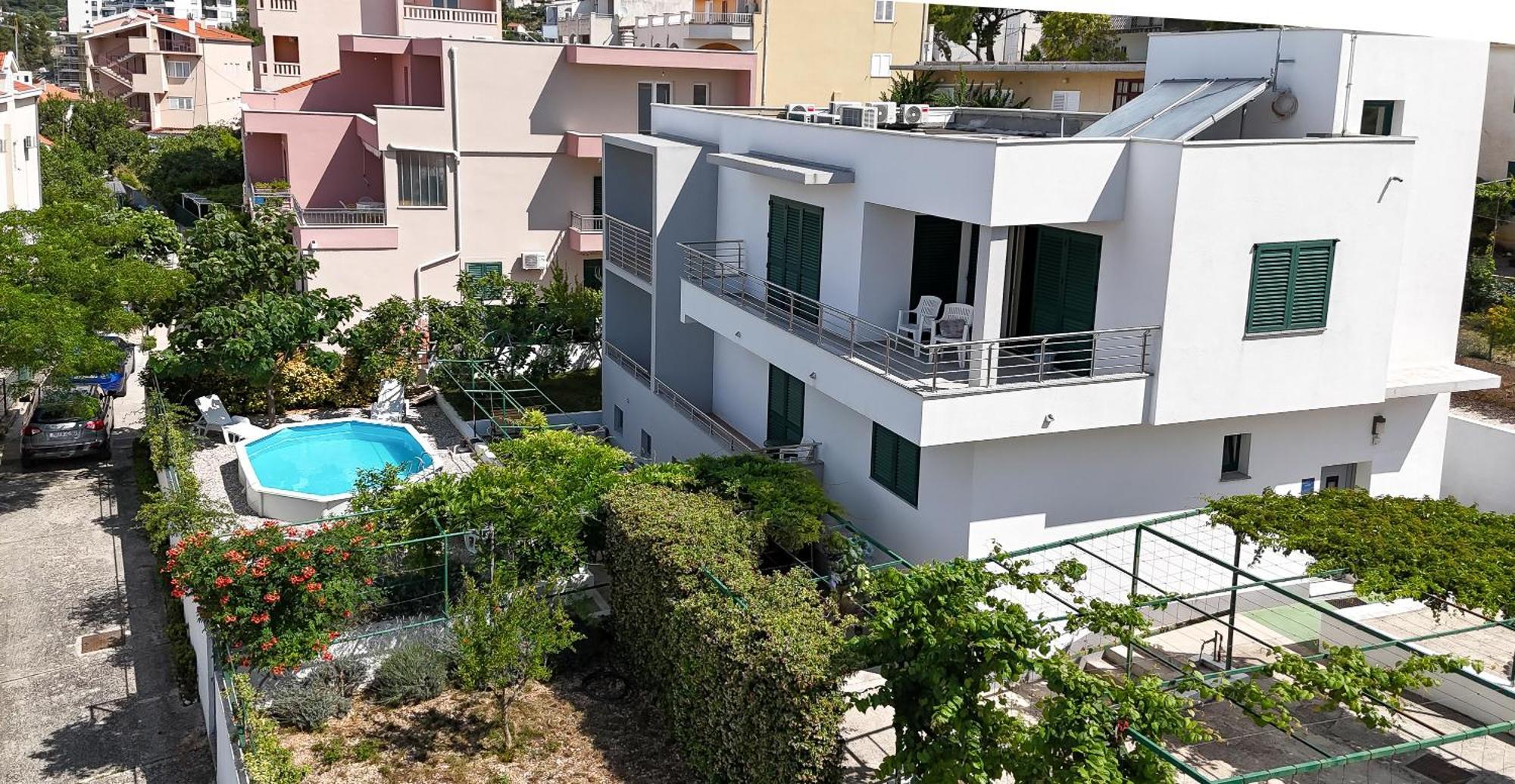 Apartments Turtle Gardens Makarska Eksteriør bilde
