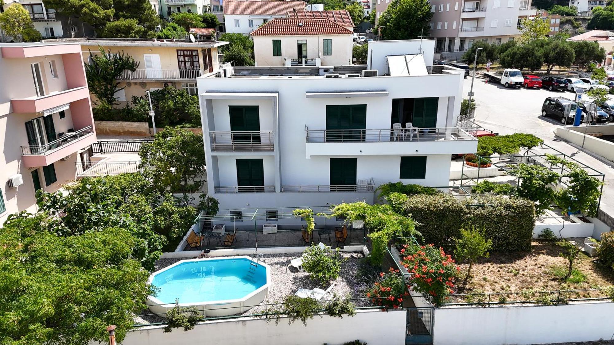 Apartments Turtle Gardens Makarska Eksteriør bilde
